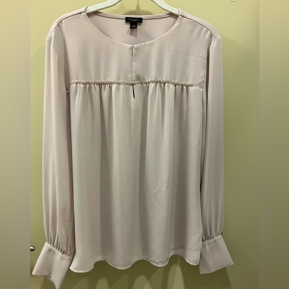 Ann Taylor keyhole blouse - Picture 1 of 5